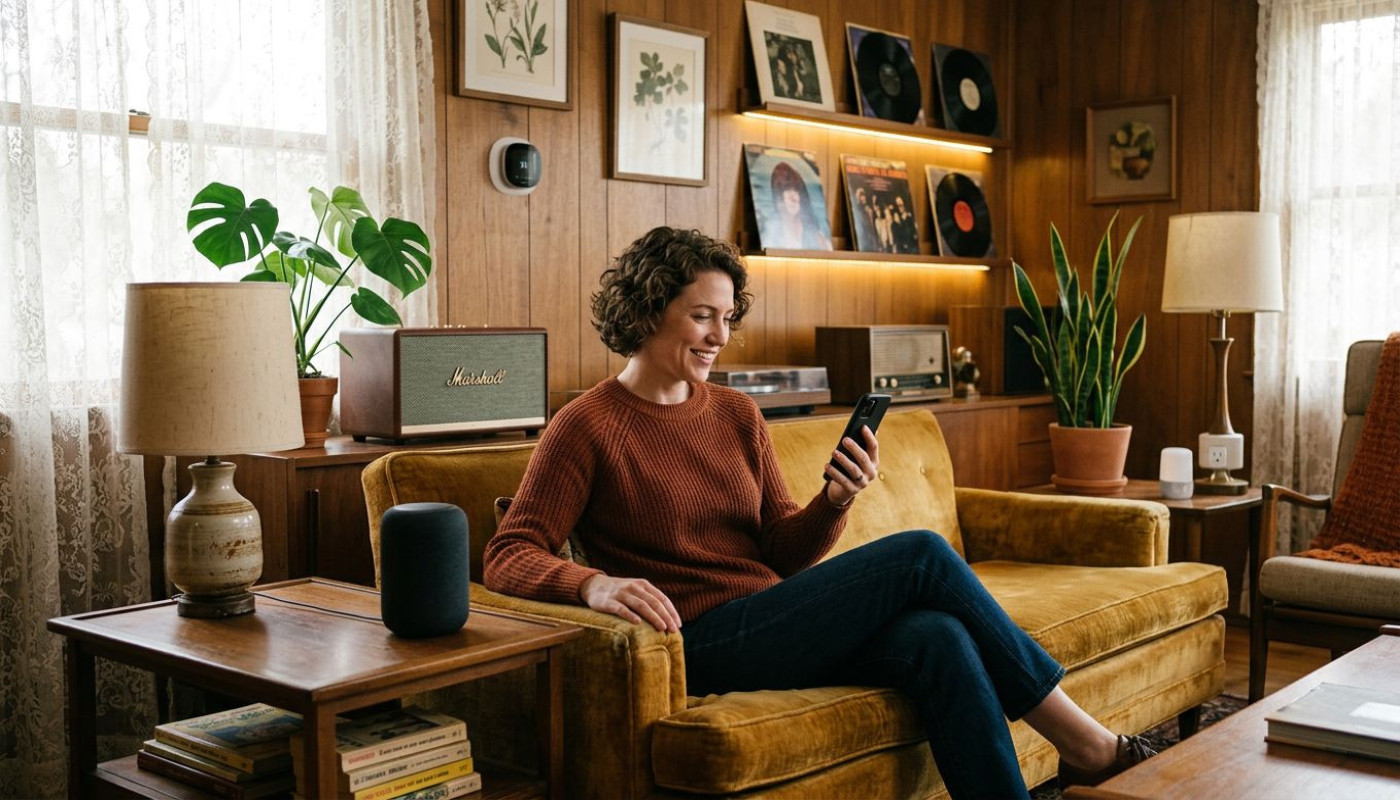 Comment intégrer des appareils domotiques dans un intérieur vintage ?